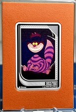 2024 Agoro DISNEY Classics Trading Coin CHESHIRE CAT 🐱Topaz 1oz Silver LOW #2 picture