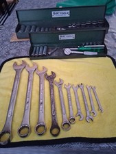 Vintage S K SOCKET SETS AND HAND COMBO WRENCHES  picture
