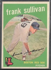 1959 Topps #323 Frank Sullivan picture