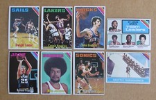 1975-76 TOPPS BASKETBALL CARD SINGLES #1-275 COMPLETE YOUR SET PICK UPDATED 9/14 picture