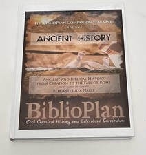 BiblioPlan Companion Year One Ancient History [Hardcover] Rob and Julia Nalle picture