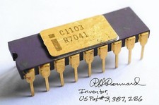 Robert Dennard autographed 4x6 photo DRAM inventor Engineer IBM RARE COA LOOK picture