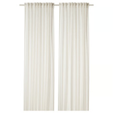 IKEA DYTAG Curtains – White – 57
