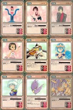 Gangan Versus 9 Cards Lot Japanese Anime TCG Mixed Set 9 lot picture