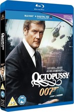 OCTOPUSSY (1983) Roger Moore James Bond Blu-Ray BRAND NEW picture
