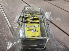 Rare Mattel Sidewall Shine 74 Diecast Race Car 1:55 Scale Yellow Metal NIB picture