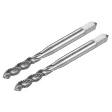 2pcs 10-32 UNF 2B High Speed Steel Uncoated Machine Spiral Flutes Threading Taps picture