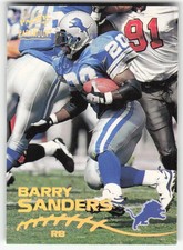 1998 Pacific Paramount Barry Sanders 81 Detroit Lions NM picture