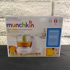 Munchkin Fresh Food Mini Maker Food Processor One Touch Button NIB TODDLER READ picture