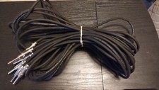 VTG Low Noise Instrument Cable (3) Cables 20 Ft. 1/4 Inch Male To  Male picture