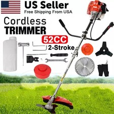 58CC 4 In 1 Grass String Trimmer Weed Eater Wacker Gas Powered with 10'' Cutter picture