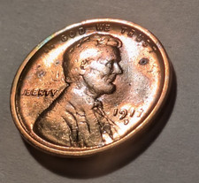 1917-S LINCOLN WHEAT CENT Red Cleaned Reverse Full Wheats T34864a picture
