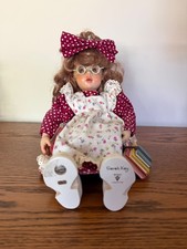 Vintage ANRI Sarah Kay Wood Doll  Design by Valentine 14