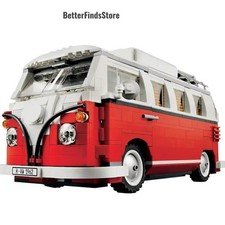 LEGO Creator Expert Volkswagen T1 Camper Van 10220 VW Camper Building Set Red picture