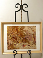 Vintage Gilbert Gaul Civil War Art Print 