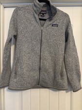 Patagonia Women's Better Sweater Full Zip Fleece Jacket Gray Size Medium M picture