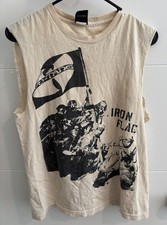 2008 Wu-Tang Clan Iron Flag Tee Vintage Sleeveless S picture