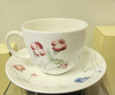 Lenox Artist Sketchbook Cup & Saucer Set of 4 Cups and 4 Saucers MIB picture
