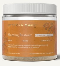 Authentic ~Terra Mare Morning Restore Wellness Strawberry Lemonade, Longevity picture