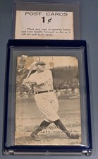 Babe Ruth Rookie Card 1926 - 1929 Exhibit 100% Authentic Comes With Price Tag picture