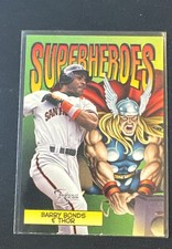 1998 Skybox Dugout Axcess - Super Heroes Barry Bonds #1 picture