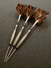 Vintage Custom Steel-tip Darts With Bottelsen Hammer Heads 23g 90% Tungsten  picture