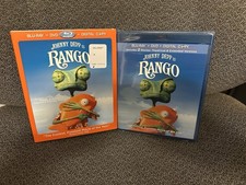 Nickelodeon  RANGO  Johnny Depp  Harry Dean Stanton  BRAND NEW  Blu-ray /DVD USA picture