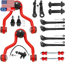 15Pc Front End Suspension Kit W/Pu Bushings for 1995-1999 Chevy GMC K1500/K2500 picture