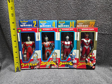 Rare Bandai Ultrahero Series Boxed Ultraman Action Figure Set: 4 Seven Ace Great picture