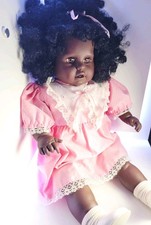 Vintage Dolls Unlimited African American Baby Doll Moving Eyelids picture