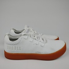 NOBULL Trainer Shoes Womens Size 8 White Gum Sole Cross Training Workout Gym picture