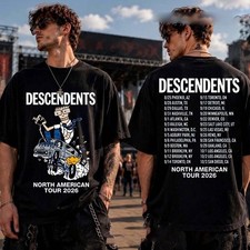 Descendents North American Tour 2026 Schedule Tour Dates T-Shirt picture