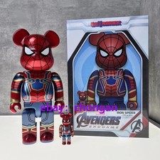 Bearbrick 400%+100% Spider-Man Marvel Bear Collectible Figure picture