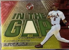 2002 Topps Pristine - In the Gap Albert Pujols #IG-AP /1000 (MEM) picture