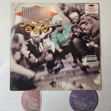 DIAMOND D & THE PSYCHOTIC NEUROTICS 1992 OG PROMO LP Stunts Blunts Hip Hop HYPE picture