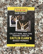 2024 Caitlin Clark Panini Authentic Box Insert Instant Trading Card picture