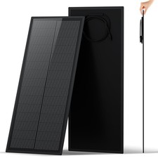 Eco-worthy 100W Ultra Slim Solar Panel 4.7 lb Size 1 100W 18BB N-Type 25% picture