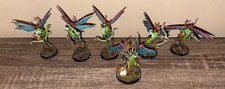 Age of Sigmar Sylvaneth Elthwins Thorns Arch Revenant & Gossamid Archers Painted picture