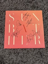 * DEAFHEAVEN * signed by entire band vinyl album * SUNBATHER * picture