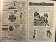Scientific American magazine 1870 - January - June bound picture