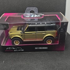 NEW 2025 Jada Pink Slips 1:32 2021 FORD BRONCO - Gold VHTF picture