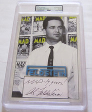 Al Feldstein signed autographed PSA custom 5x7 writer editor EC Comics Mad Mag picture