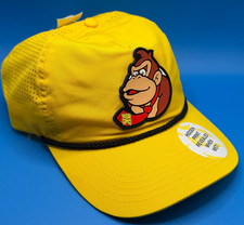 Universal Epic Universe Super Nintendo World Donkey Kong Wet Dry Rope Cap Hat picture