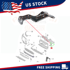 95B807333A Left Front radiator brackets NEW Fit for Porsche 2014-2026 picture