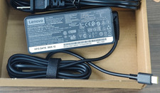 Genuine Lenovo 65W USB C Type C Adapter Charger ADLX65YDC2A ThinkPad Yoga 2026 picture