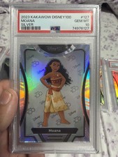 2023 Kakawow Disney 100 Moana Silver PSA 10 GEM MT picture