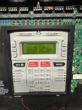 NOTIFIER NFW-100X Fire Alarm Control Panel. USED. TESTED. Works. See Desc picture