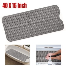 Non Slip Bathtub Mats Suction Cups Washable Bathroom Inside Shower Mat Anti Mold picture