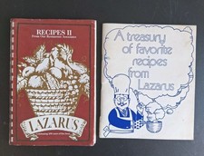 Two VINTAGE COOKBOOKS Lazarus Department Store Recipes From Our Kitchen Ohio picture
