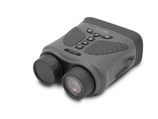 MINOLTA MNDM10B 10x25 Digital Night Vision Monocular w/4K UHD Camera (Gray) picture